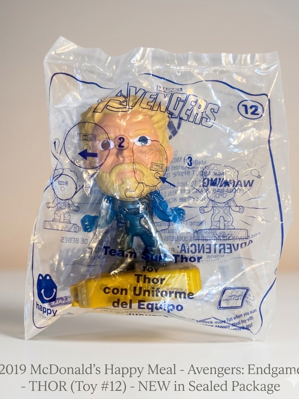2019 Avengers **THOR # 22** McDonalds‎ Happy Meal Toy NEW In Package